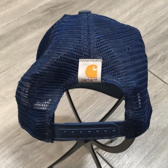 Carhartt Blue Faded SnapBack Trucker Hat - Picture 4 of 9